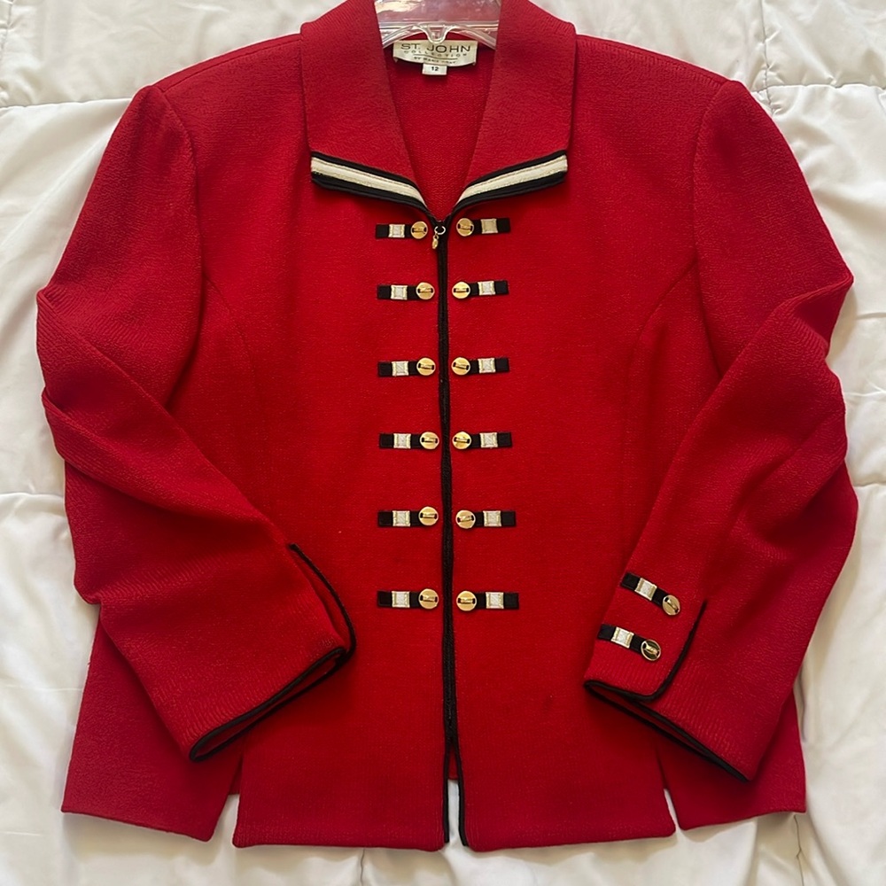 St. John zippered jacket